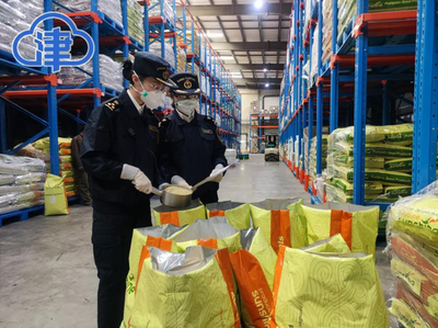 &ldquo;抵港直裝&rdquo;提升通關效率 一季度天津口岸出口農產品同比增長11.8%