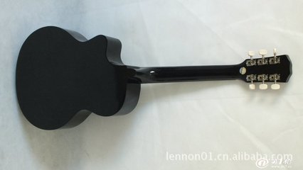 供應(yīng)優(yōu)質(zhì)吉他 Lennov 38寸A款黑色，專業(yè)商家提供高品質(zhì)民族彈撥樂(lè)器